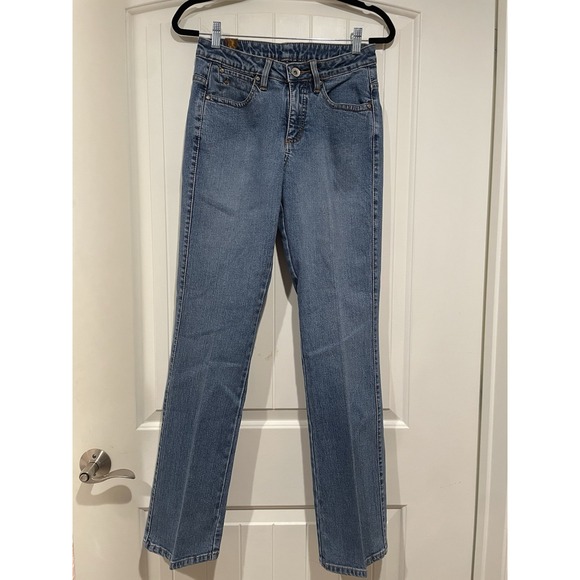 Aura From The Women At Wrangler Denim - Aura From The Women At Wrangler Jeans Womens Size 4 Blue Denim Straight Leg